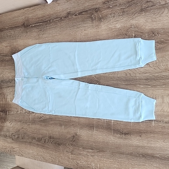 NEW! Something Navy Bridget Button Waist Sweatpants in Sky Blue XS - Picture 4 of 12
